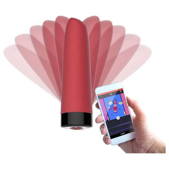Magic Motion Awaken - slimme, oplaadbare mini stavenvibrator (rood)