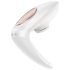 Satisfyer Pro 4 Couples - Oplaadbare luchtgolvenvibrator voor koppels (wit)