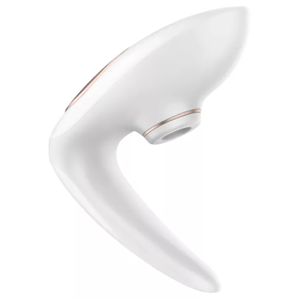 Satisfyer Pro 4 Couples - oplaadbare luchtdruk-vibrator voor koppels (wit)