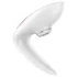 Satisfyer Pro 4 Couples - oplaadbare luchtdruk-vibrator voor koppels (wit)