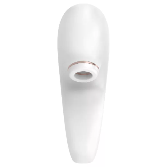 Satisfyer Pro 4 Couples - oplaadbare luchtdruk-vibrator voor koppels (wit)