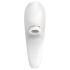 Satisfyer Pro 4 Couples - Oplaadbare luchtgolvenvibrator voor koppels (wit)