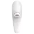 Satisfyer Pro 4 Couples - oplaadbare luchtdruk-vibrator voor koppels (wit)