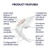 Satisfyer Pro 4 Couples - Oplaadbare luchtgolvenvibrator voor koppels (wit)