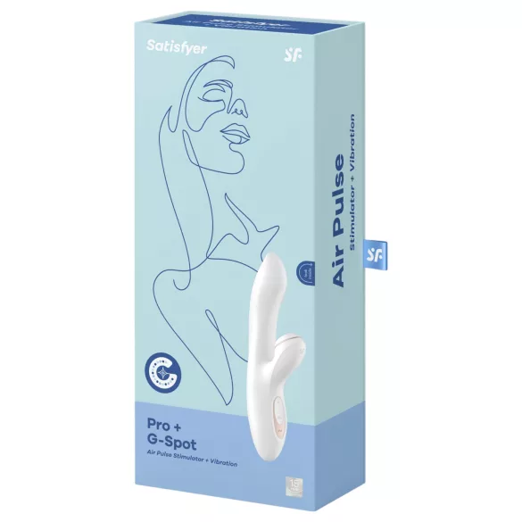 Satisfyer Pro+ G-spot - clitorisstimulator en G-spot vibrator