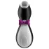 Satisfyer Penguin - clitorisstimulator - oplaadbaar en waterdicht - zwart/wit