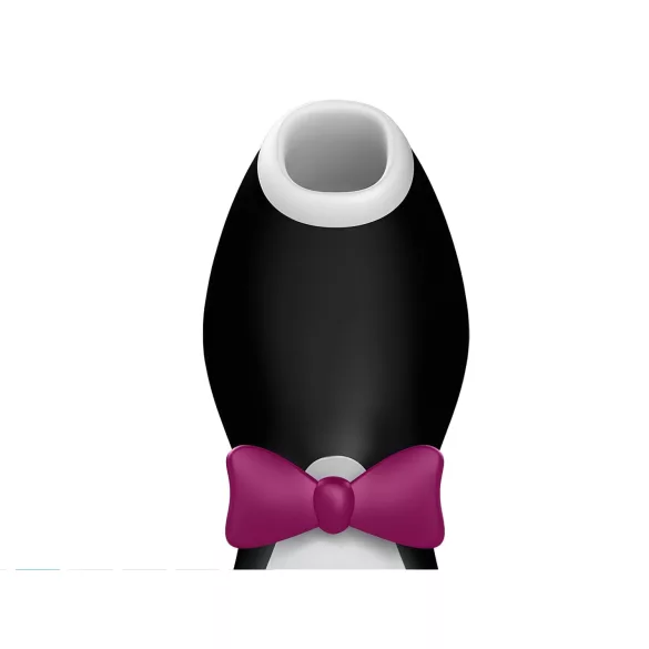 Satisfyer Penguin - clitorisstimulator - oplaadbaar en waterdicht - zwart/wit