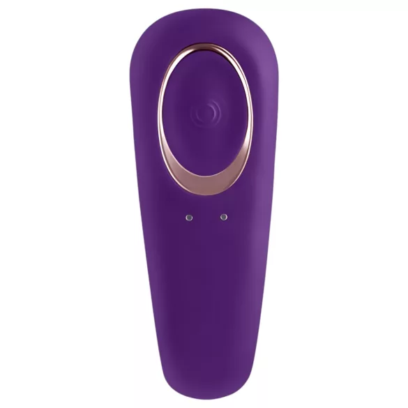 Satisfyer Double Classic - waterdichte, oplaadbare paravibrator (paars)