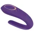 Satisfyer Double Classic - waterdichte, oplaadbare paravibrator (paars)