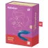 Satisfyer Double Whale - 2-motorige koppelsvibrator (blauw)