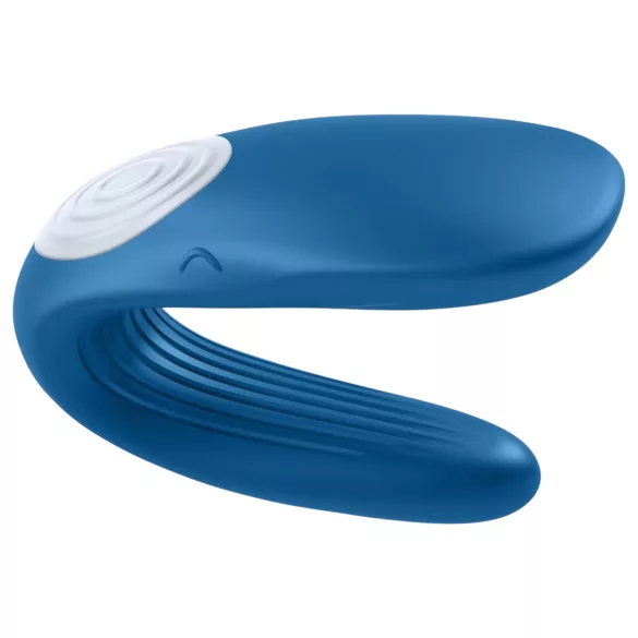 Satisfyer Double Whale - 2-motorige koppelsvibrator (blauw)