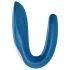 Satisfyer Double Whale - 2-motorige koppelsvibrator (blauw)