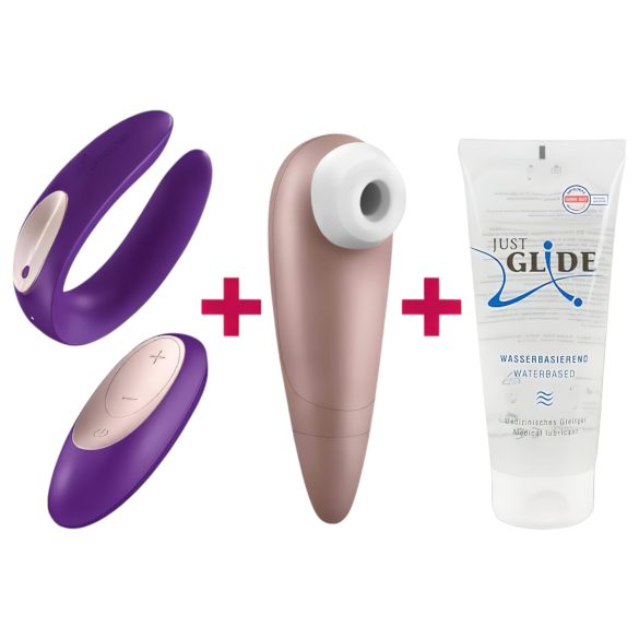 Satisfyer - vibrator set voor koppels - 3-delig