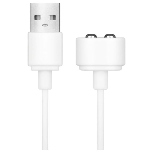 Satisfyer - magnetische USB-oplaadkabel (wit)