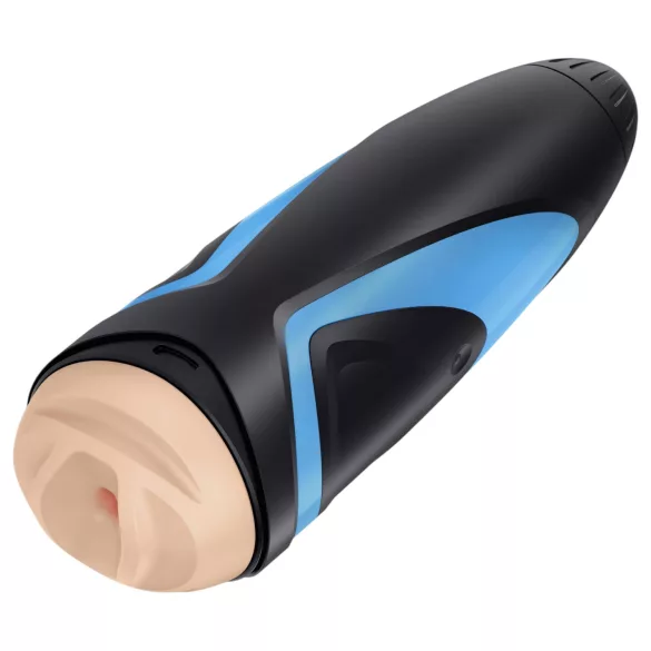 Satisfyer Men One - automatische masturbator - zuigfunctie - blauw/zwart