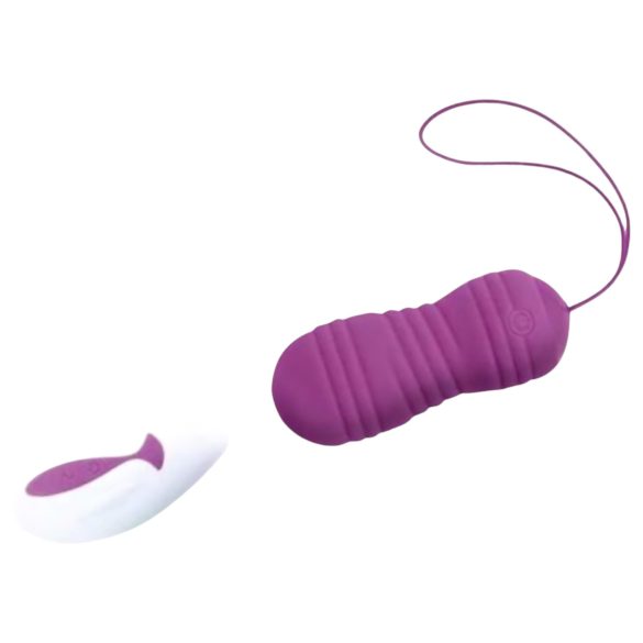FEELZTOYS Foxy - waterdicht vibrerend eitje (paars)