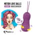 FEELZTOYS Foxy - waterdicht vibrerend eitje (paars)