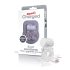 Screaming O - oplaadbare vibrerende penisring met sterdesign (transparant)