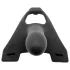 Perfect Fit - strap-on dildo - 14cm - zwart
