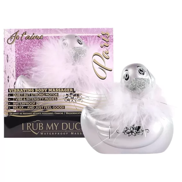 My Duckie Paris 2.0 - clitoris vibrator - zilver