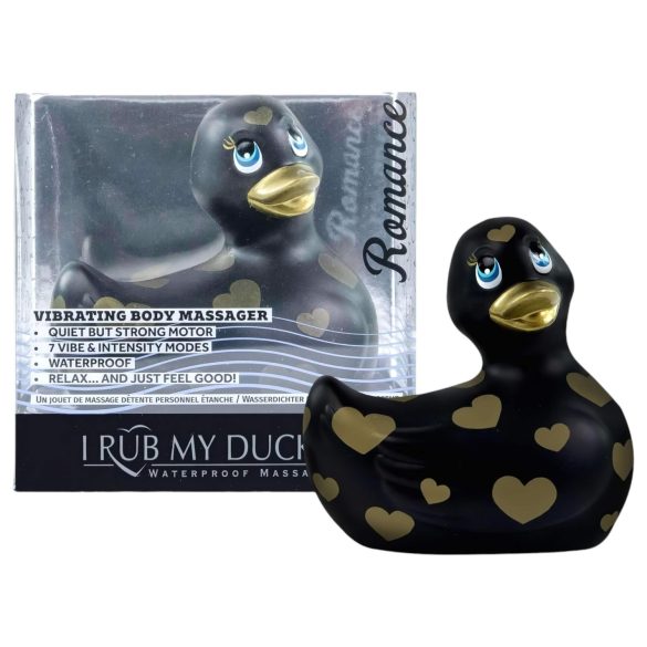 My Duckie Romance 2.0 - clitoris vibrator - zwart/goud