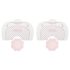 / Bye Bra F-H - onzichtbare bh-lifter - roze (3 paar)