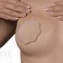 Bye Bra D-F onzichtbare lift - nude (3 paar)