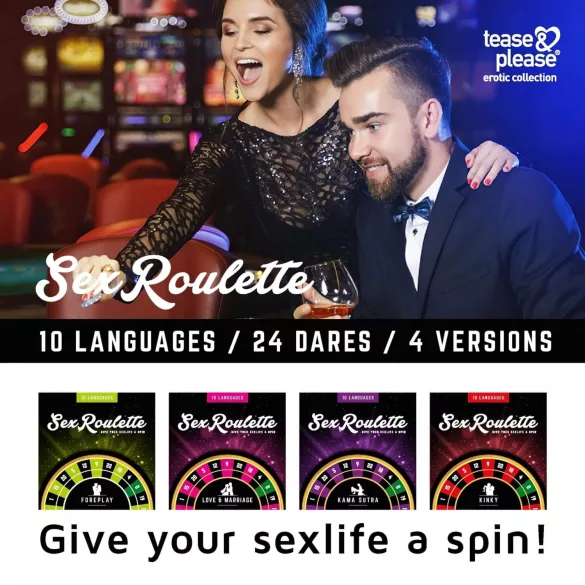 tease & please - Sex Roulette Kinky - Erotische Roulettespel voor Koppels