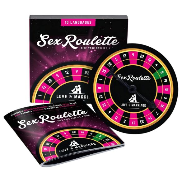 Seksroulette Liefde & Huwelijk - erotische spel (10 talen)