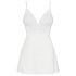 Obsessive 810-BAB-2 - kanten babydoll en string (wit)