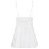 Obsessive 810-BAB-2 - kanten babydoll en string (wit)