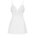 Obsessive - babydoll en string - kant - wit - L/XL