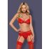 / Obsessive Heartina - lingerie set (rood)