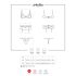 / Obsessive Heartina - lingerie set (rood) - L/XL