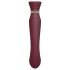 ZALO Queen - G-spot en clitorisvibrator met luchtwaves (rood)