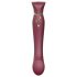 ZALO Queen - G-spot en clitorisvibrator met luchtwaves (rood)