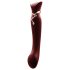 ZALO Queen - G-spot en clitorisvibrator met luchtwaves (rood)