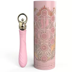   ZALO Courage Heating - oplaadbare luxe g-spot vibrator - roze