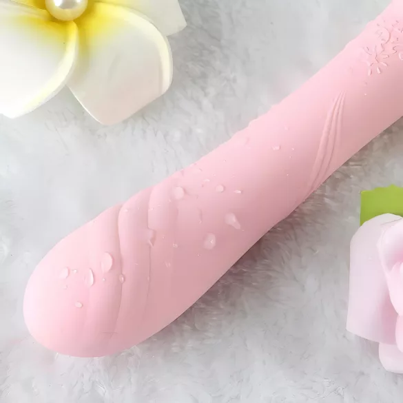 ZALO Courage Heating - oplaadbare luxe g-spot vibrator - roze