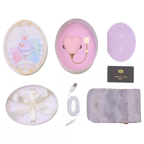 ZALO Baby Heart - slimme waterdichte clitoris vibrator (violet)