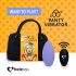 FEELZTOYS Slip - oplaadbare, draadloze clitorisvibrator (paars)