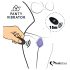 FEELZTOYS Slip - oplaadbare, draadloze clitoris vibrator (zwart)