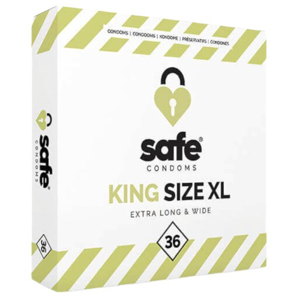 SAFE King Size XL - extra grote condooms (36 stuks)