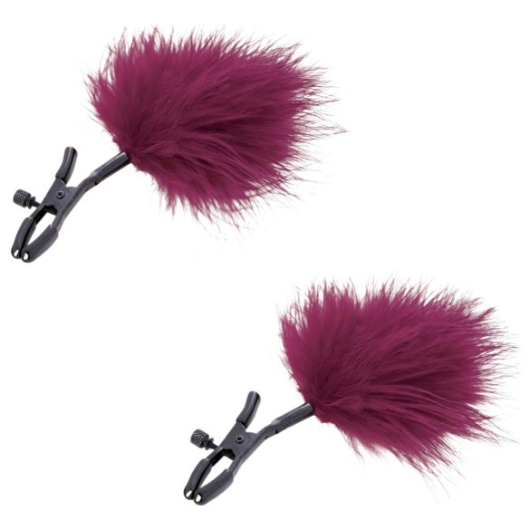 S&M - veren tepelklemmen (rood)