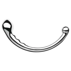 Le Wand - dubbelzijdige dildo - roestvrij staal - zilver