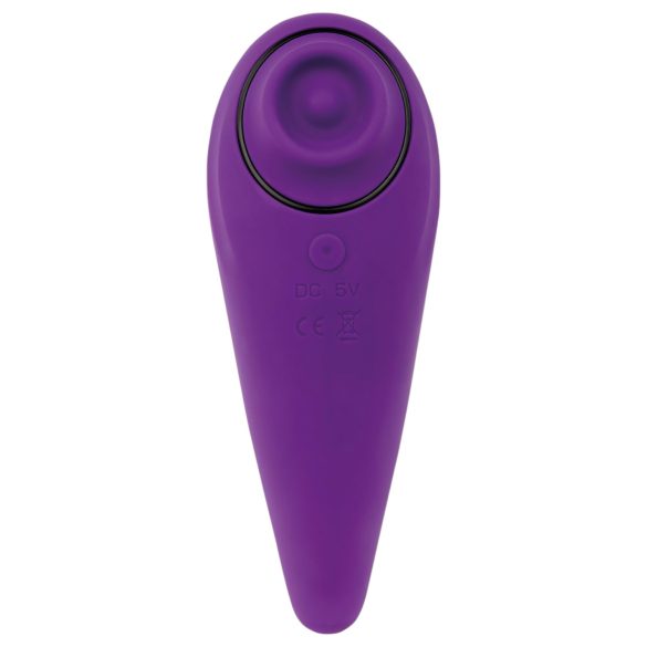 FEELZTOYS - 2-in-1 clitorisstimulator vibrator - oplaadbaar - paars