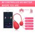 Magic Motion Sundae - Slim, slim vibrerend eitje (rood)
