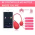Magic Motion Sundae - draagbaar app-gestuurd vibratie-ei (rood)