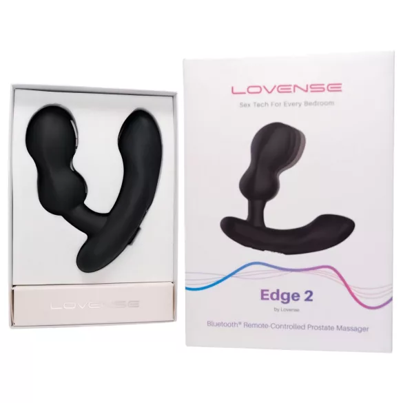 Lovense Edge 2 - App-gestuurde prostaatvibrator voor mannen (zwart)
