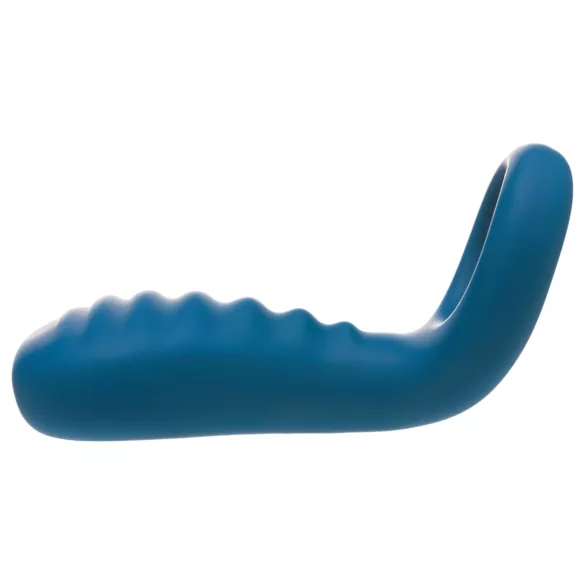 OhMiBod Bluemotion Nex 3 - App-gestuurde vibrerende penisring voor mannen (blauw)